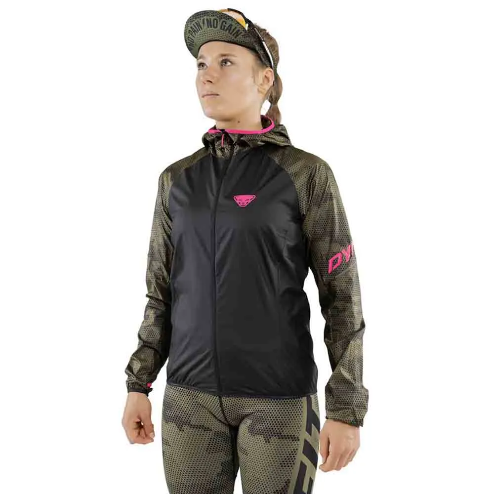 女裝跣水防風外套 Trail Graphic Wind Jacket W