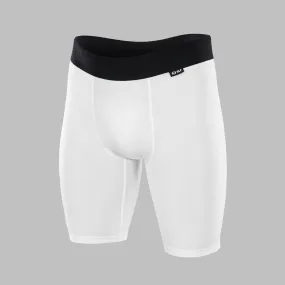 Basic White Compression Shorts