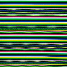 Bathing Suit Print - Stripes - Green / Yellow / Blue