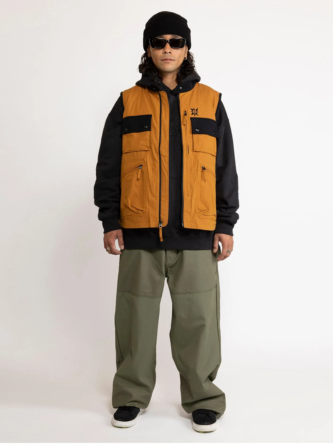 Bryan Iguchi Tds Vest - Chestnut Brown