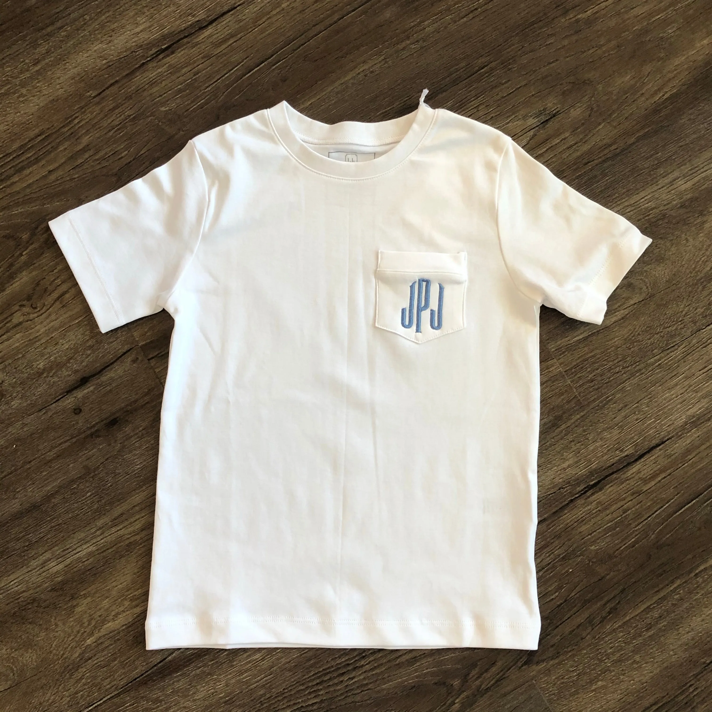 Charles Pima Cotton Pocket Tee for Boys