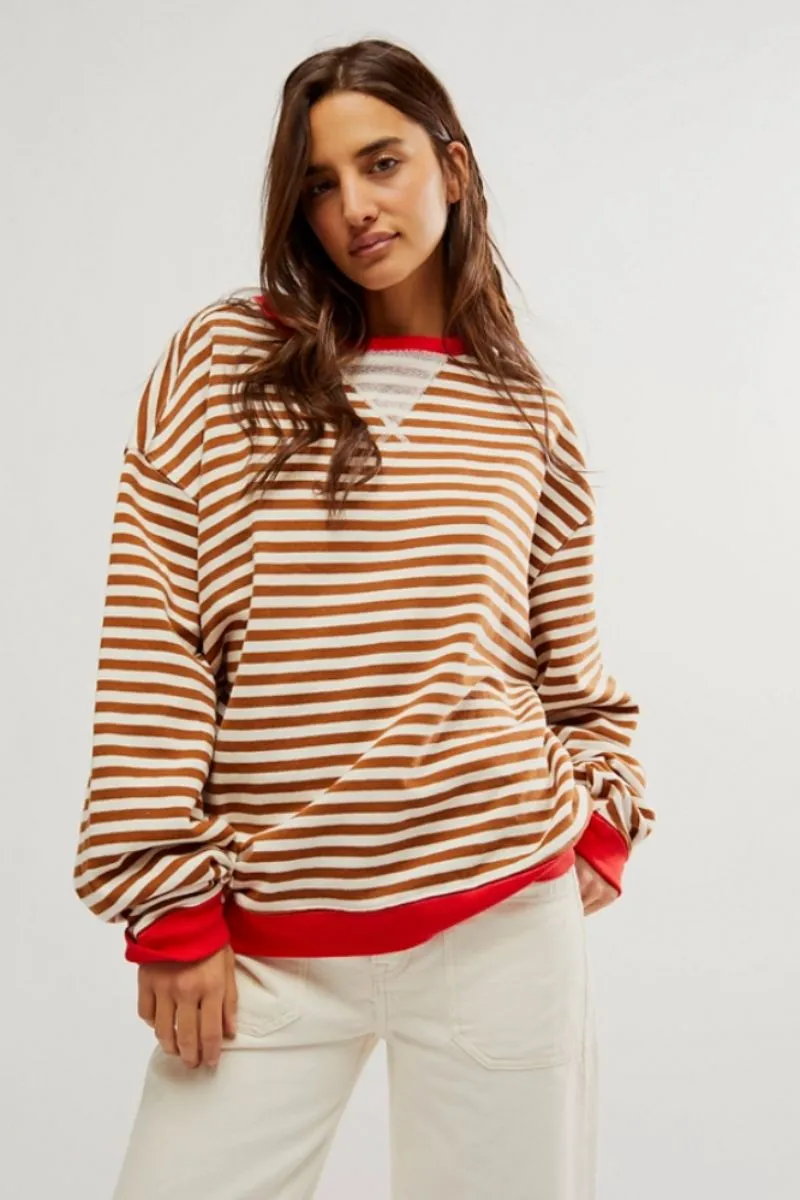 Classic Striped Crew