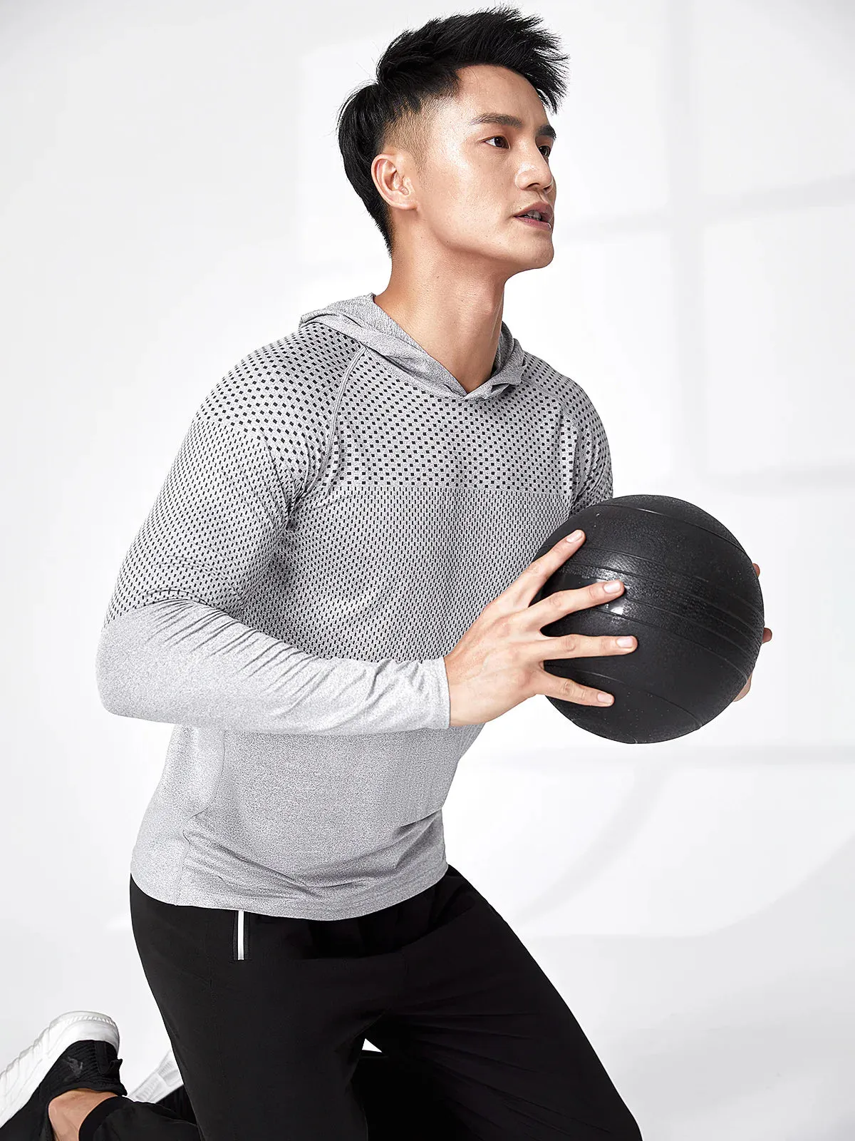 Core Hooded Performance Stretch Shirt