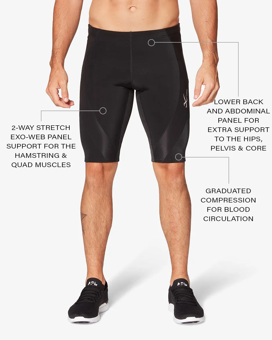 Endurance Generator Joint & Muscle Support Compression Short: Men's Black