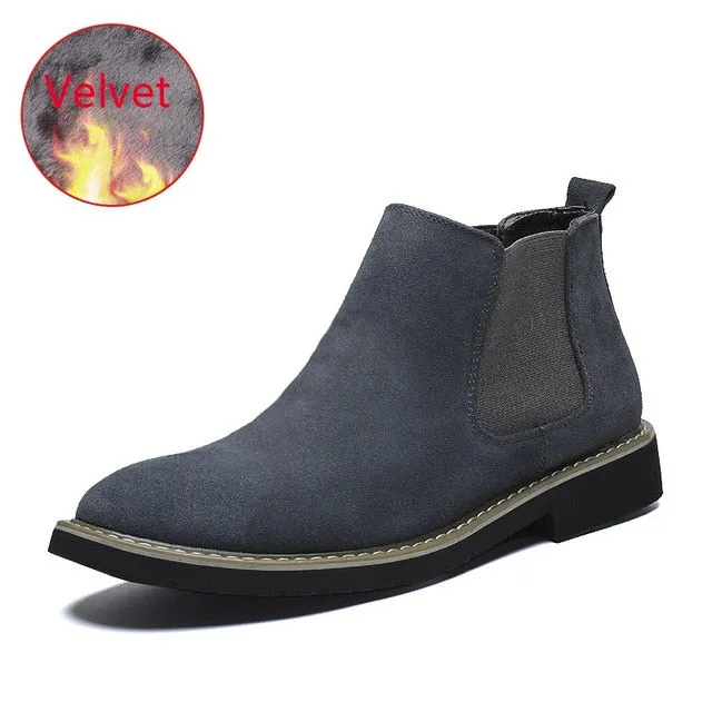 Fashion Tide Mens Shoes  Genuine Leather  Slip on Great Design