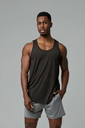 FREEFORM TANK TOP - JET BLACK