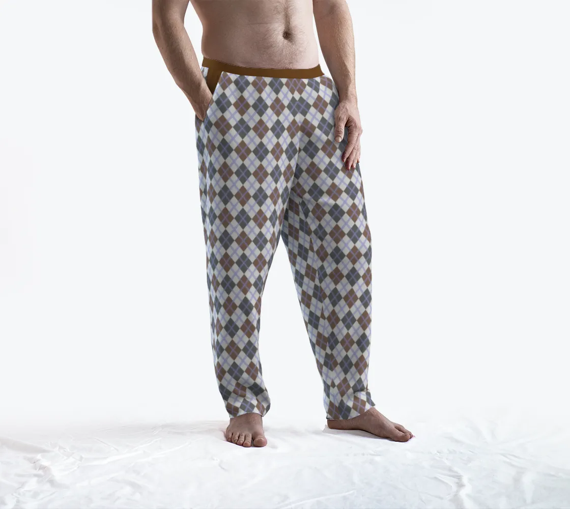 Gender Apathetic Argyle Lounge Pants