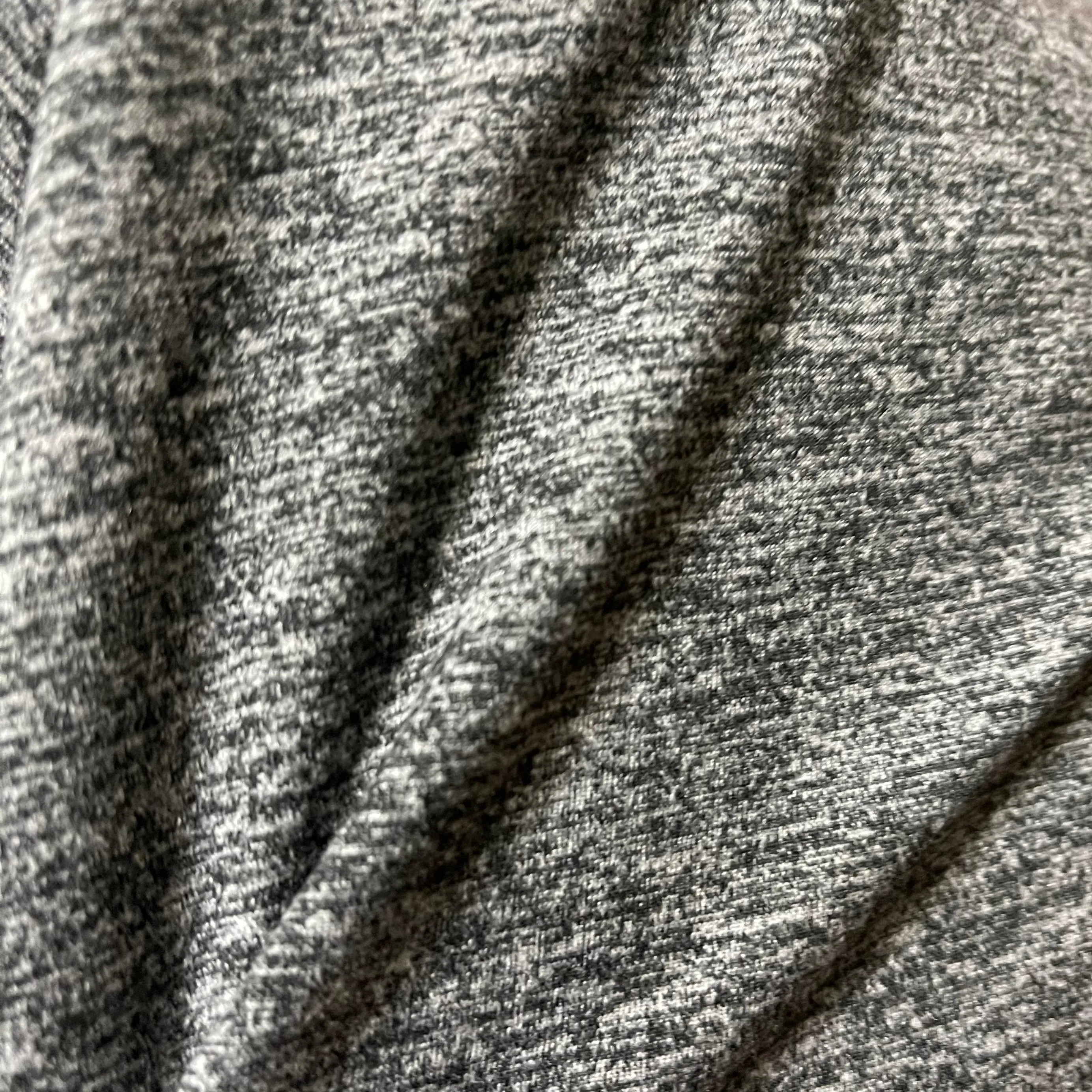 Heavy Brushed Athletic Performance - Heather Grey, Pre-Cut 36"