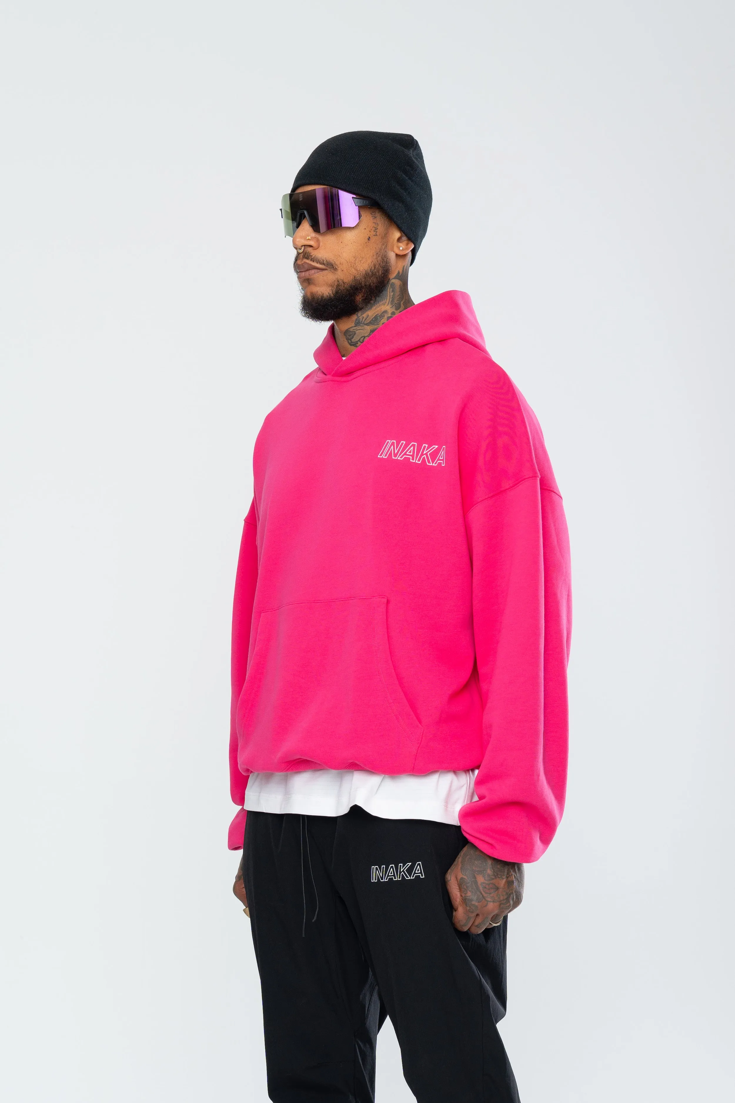 IRC TEAM HOODIE - ELECTRIC PINK