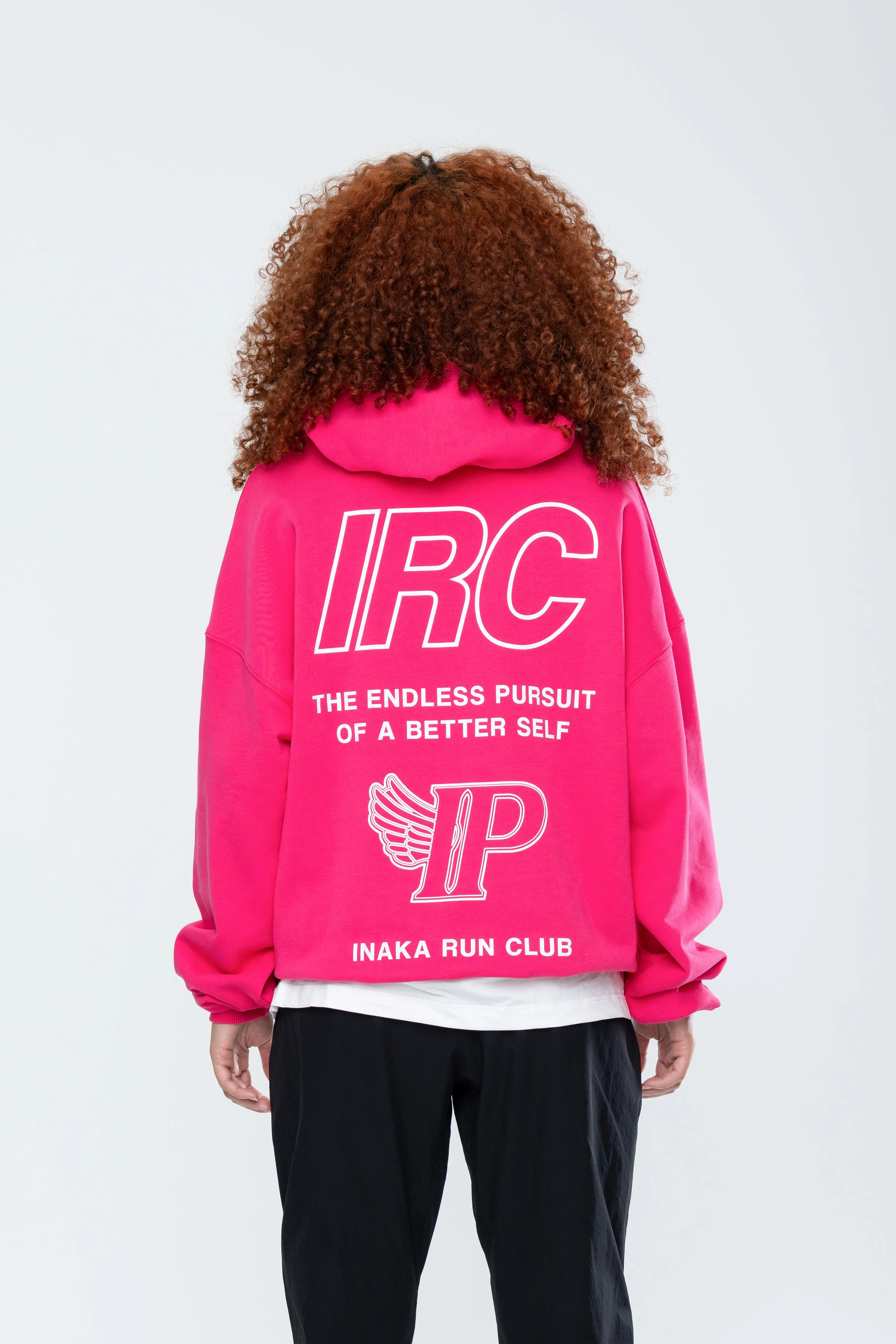 IRC TEAM HOODIE - ELECTRIC PINK