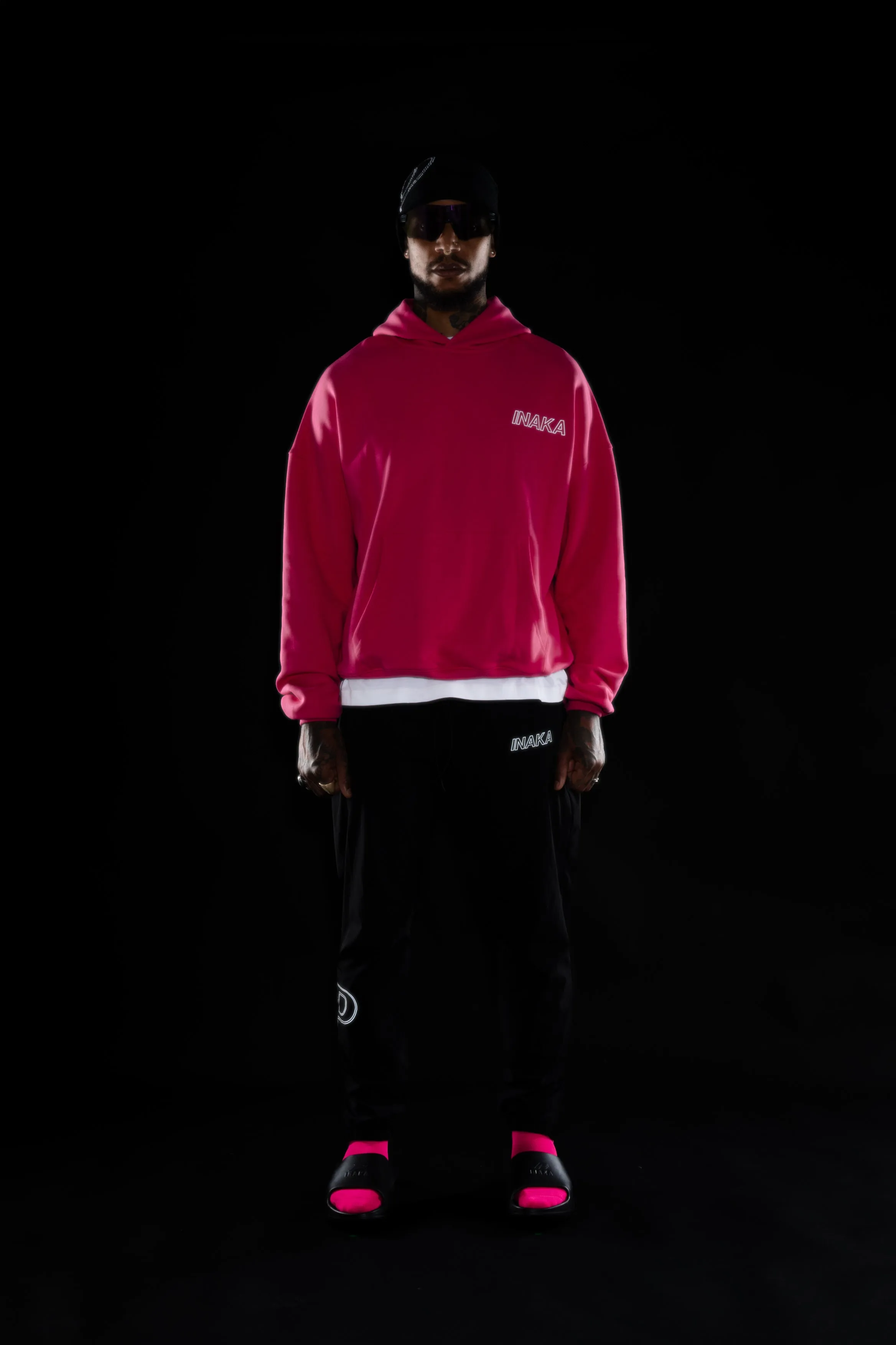 IRC TEAM HOODIE - ELECTRIC PINK