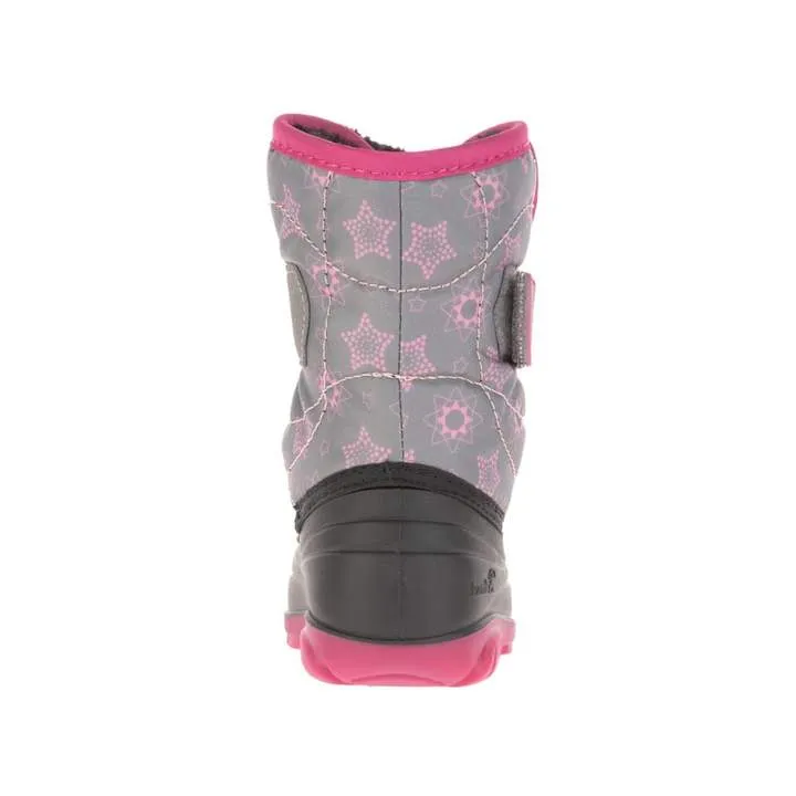 Kamik Grey/Fuchsia Snowbug 4 Toddler Boot