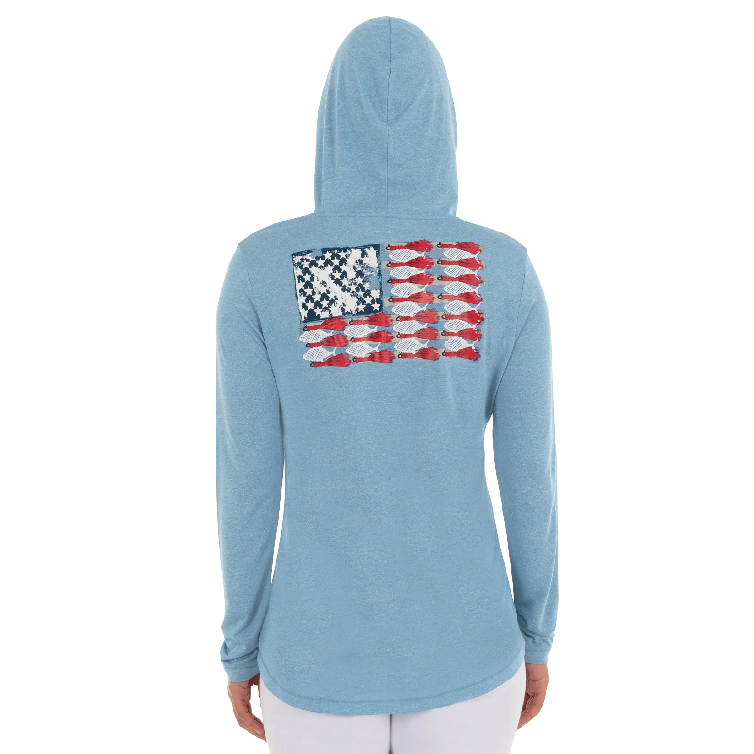 Ladies Lure America Performance Hoodie