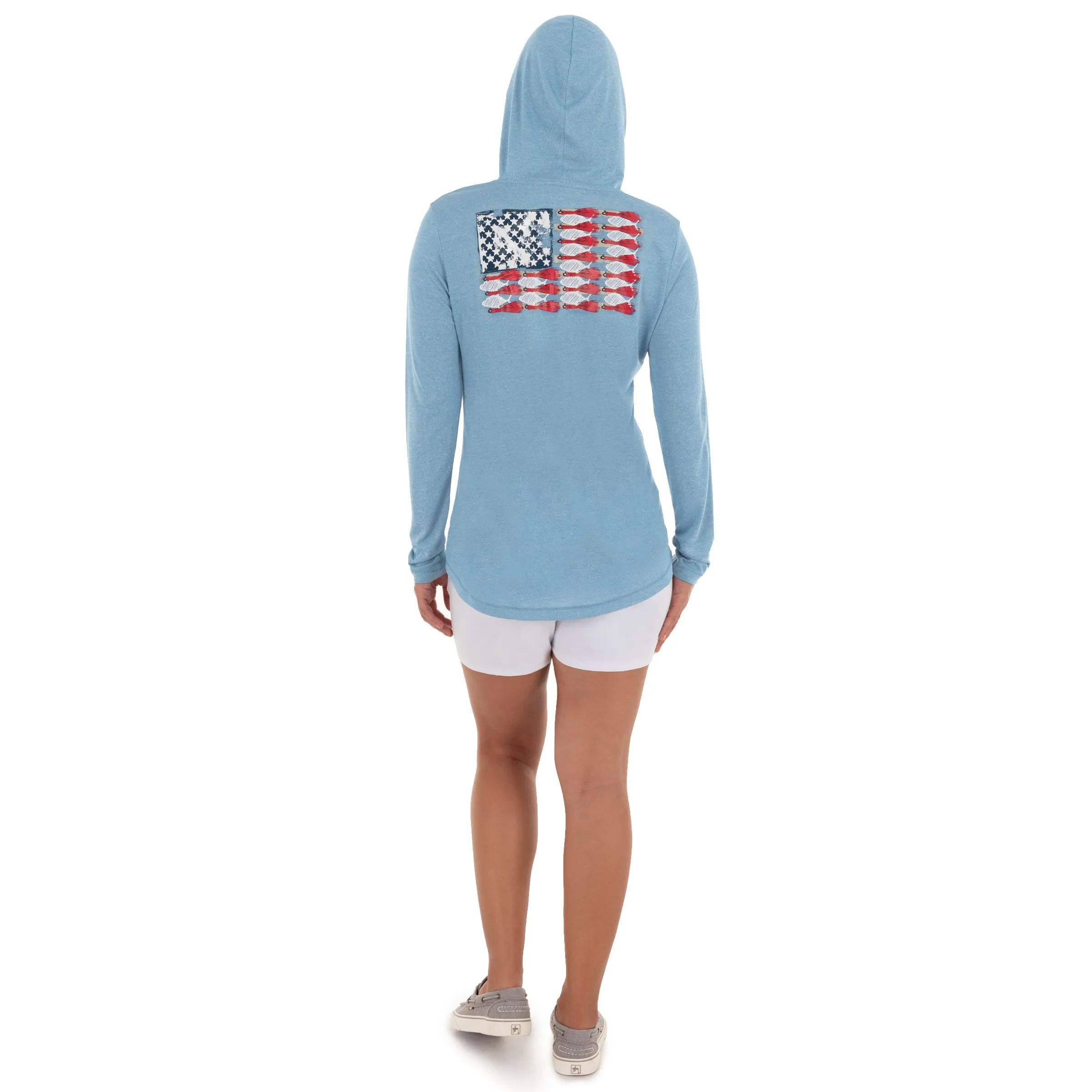 Ladies Lure America Performance Hoodie