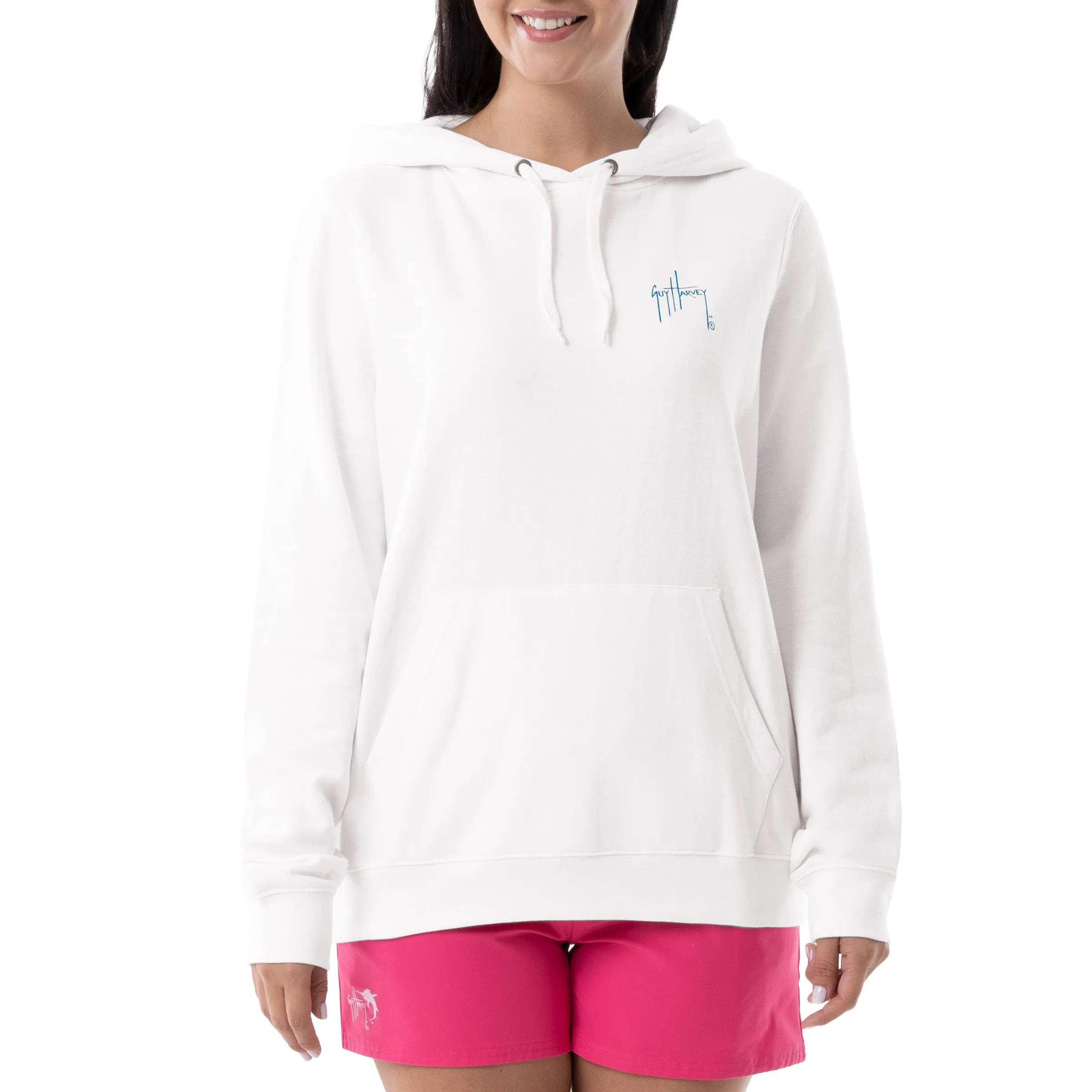 Ladies Tropical Paradise Fleece Hoodie