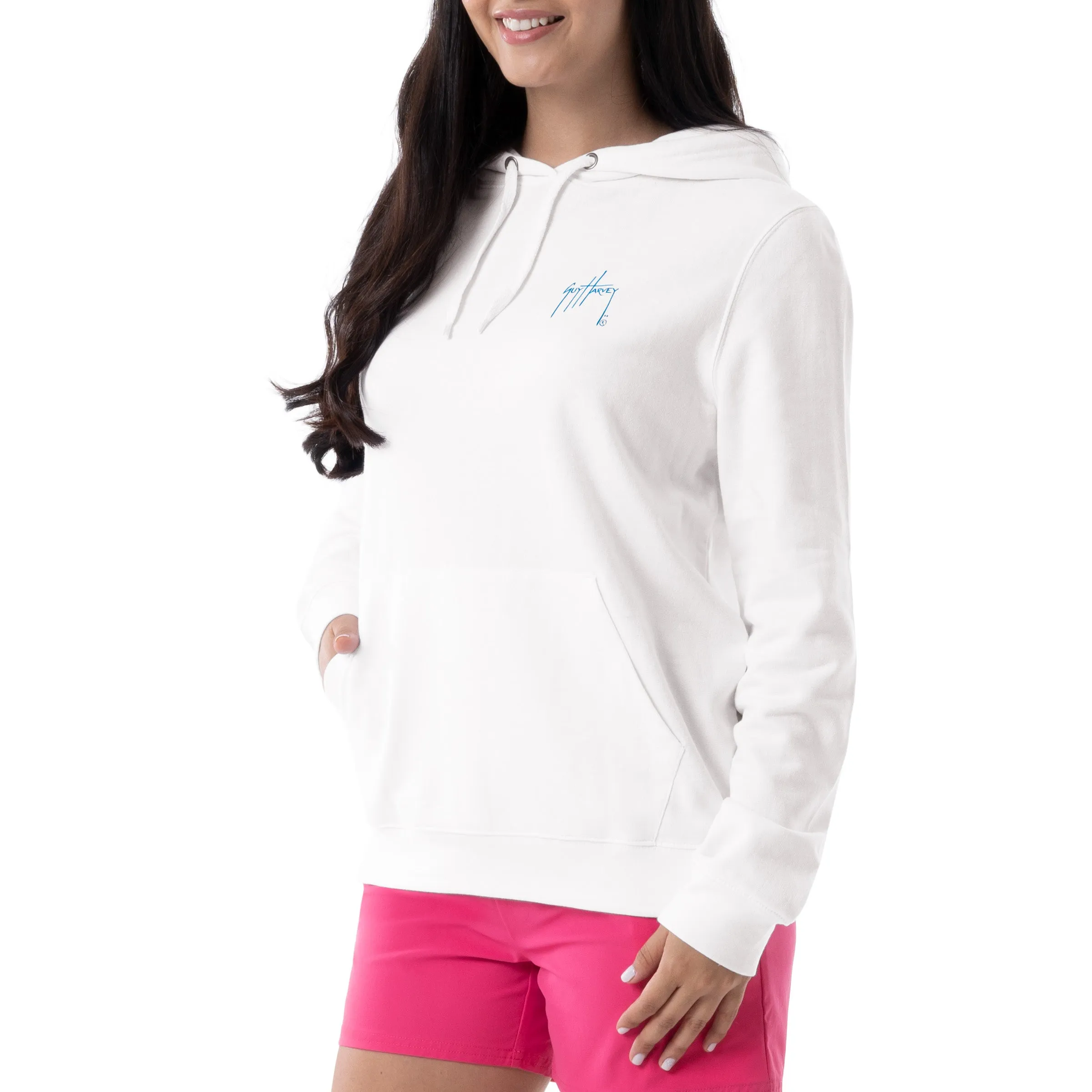 Ladies Tropical Paradise Fleece Hoodie