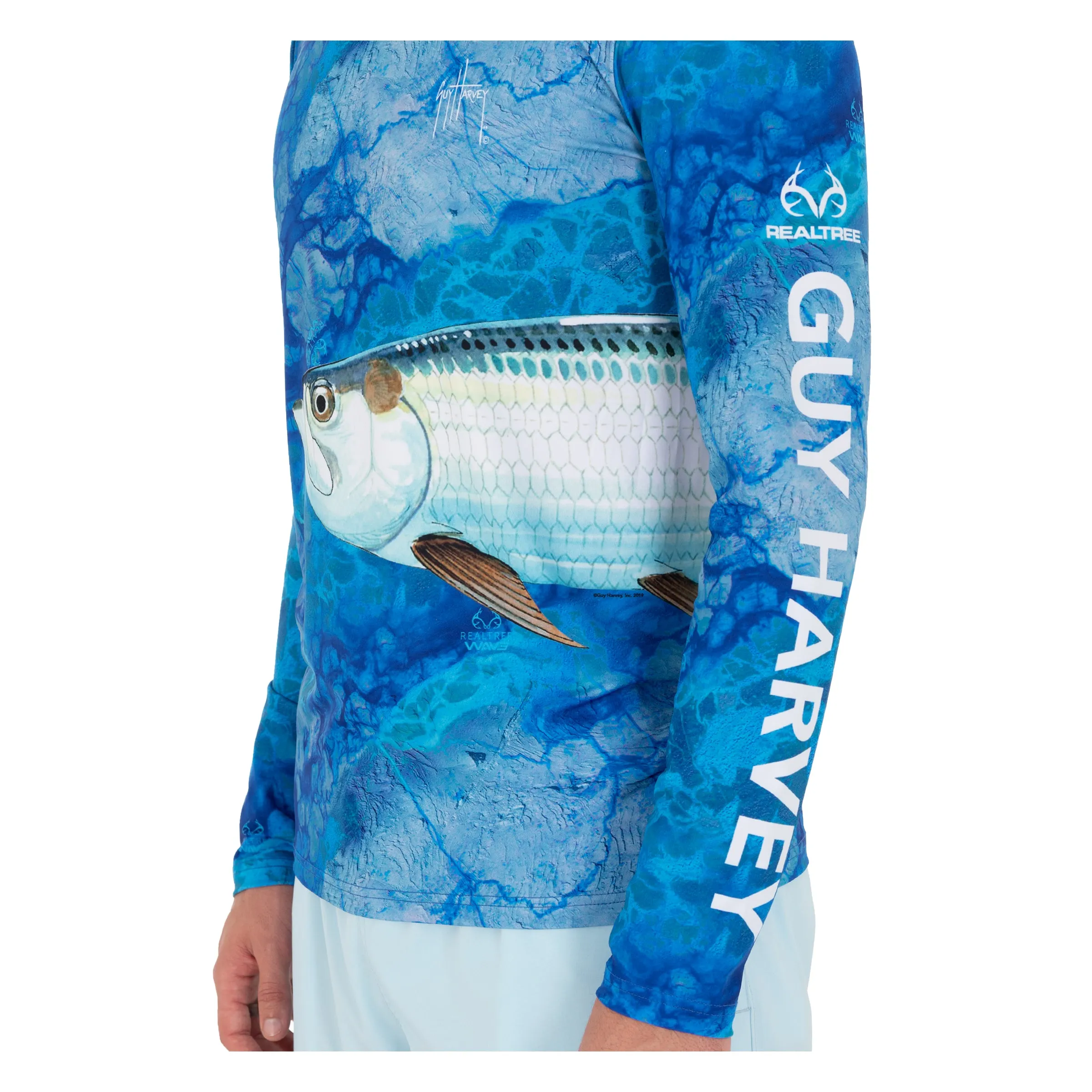 Men's Realtree Camo Tarpon Sun Protection Long Sleeve Shirt