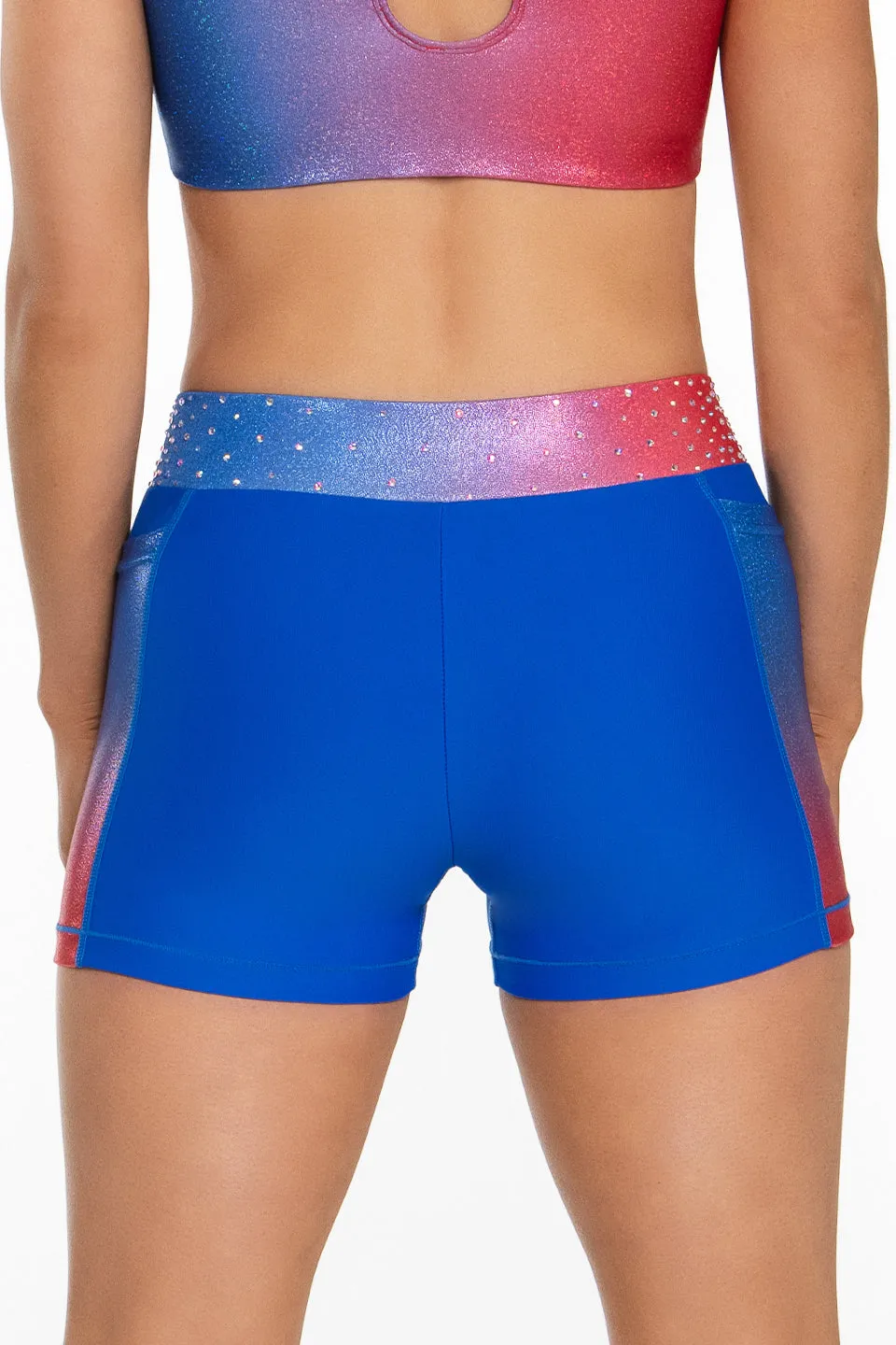 Mid Rise Compression Short in U S Slay