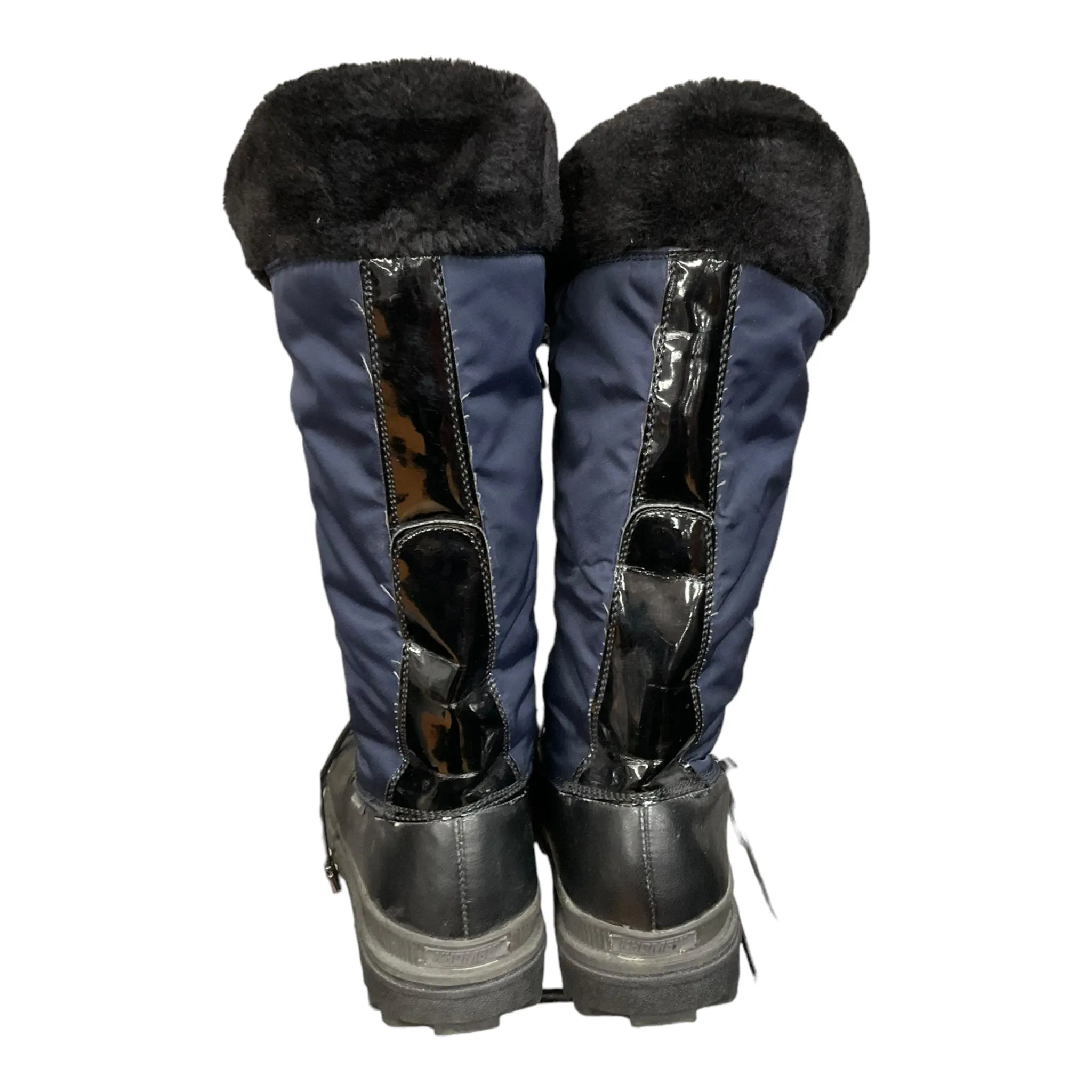 Navy Boots Snow Khombu, Size 7