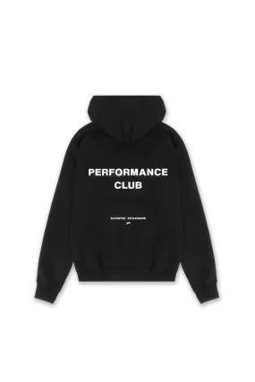 PERFORMANCE CLUB HOODIE - BLACK