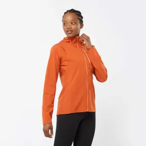 Salomon | Women's Bonatti Trail Jacket - Burnt Ochre