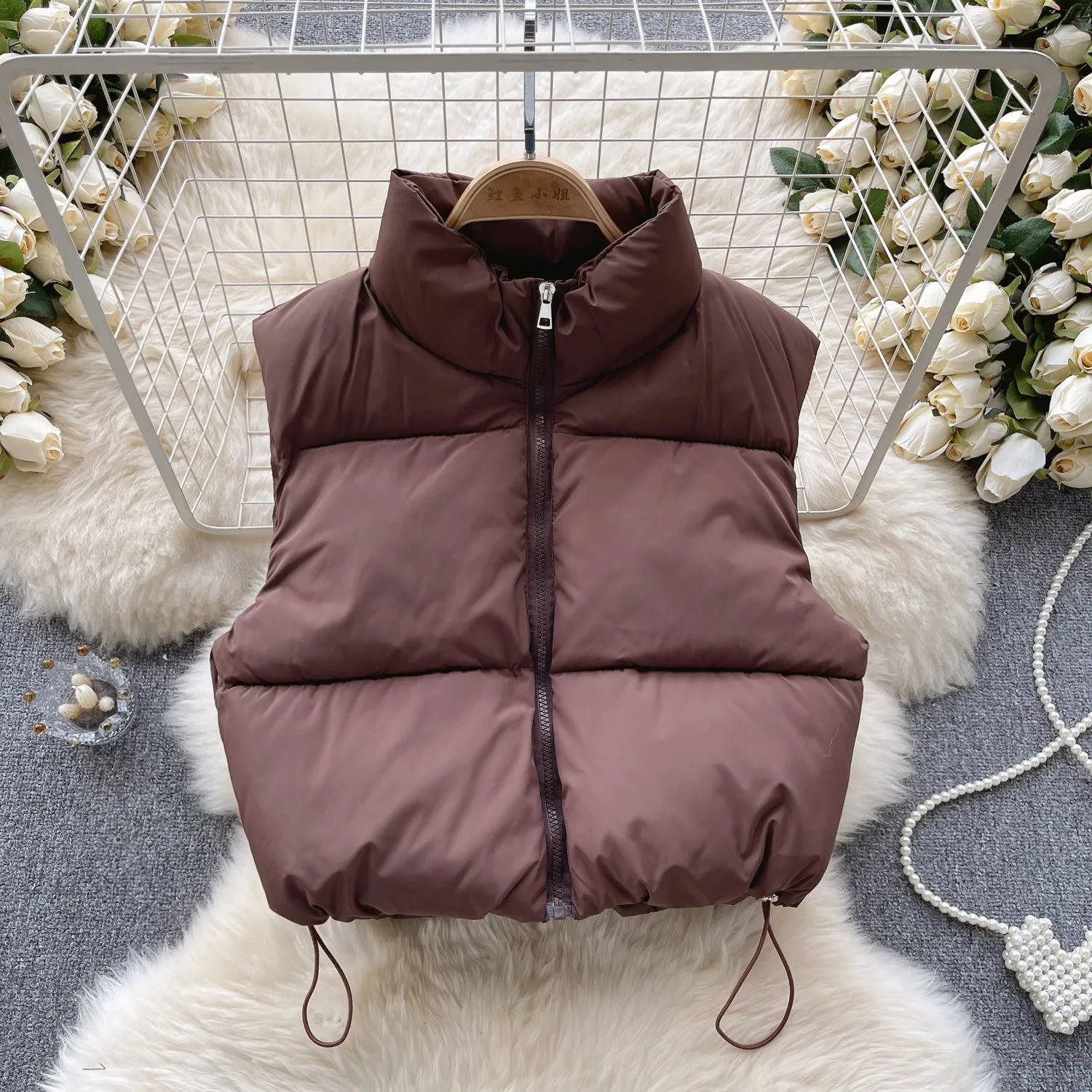 Simple Design Thermal Vest Jacket