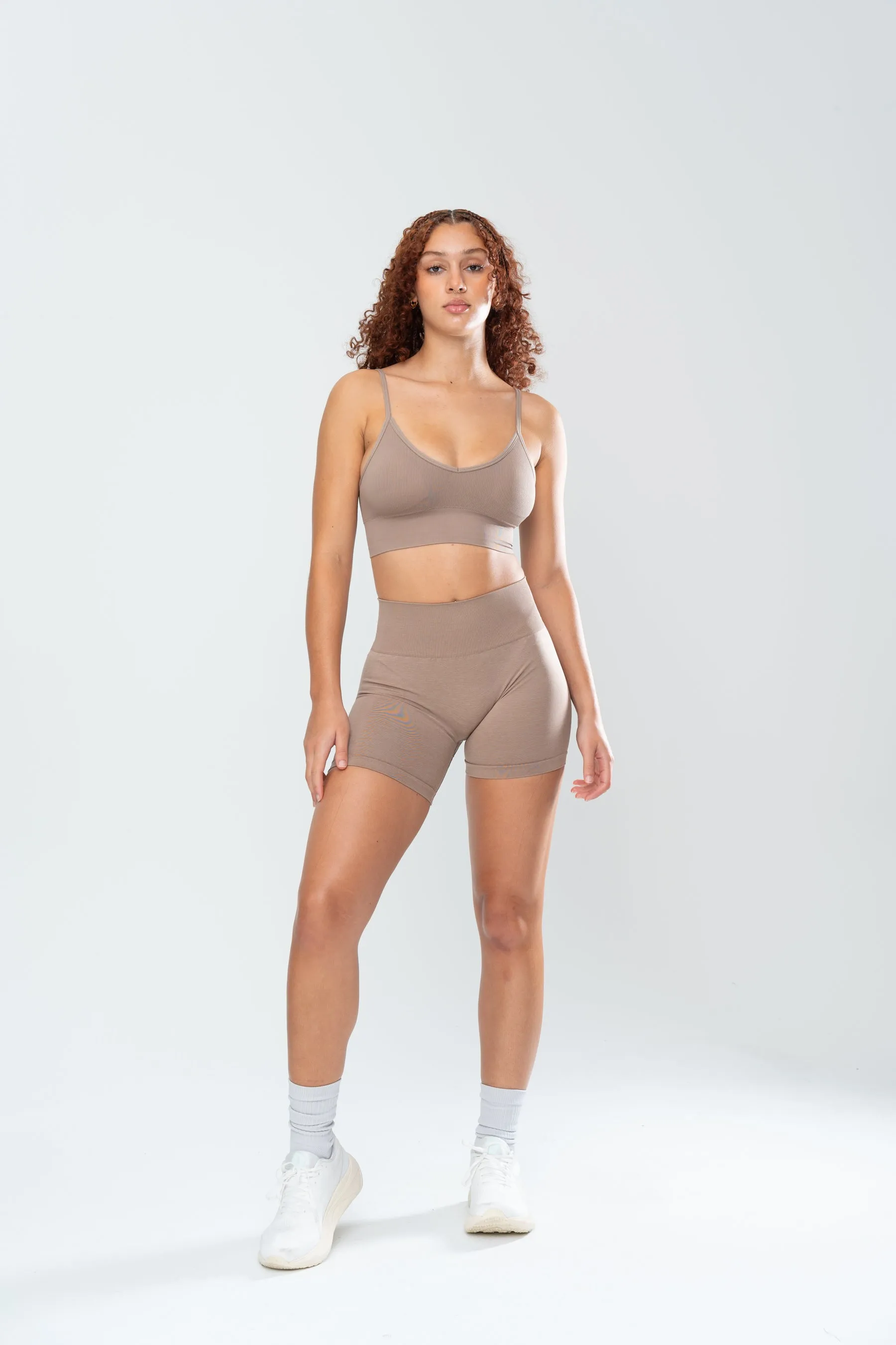 STELLA SEAMLESS BRA - OAK