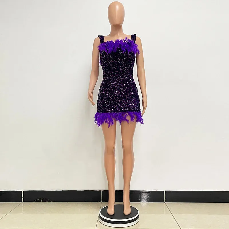 Stunning Sequined Bodycon Mini Dress for Party Lovers 🎉